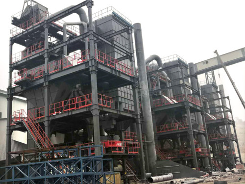 VL series floor-type dry aggregate production plant