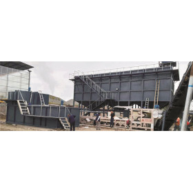 Split type concentrated sludge filter press dewatering machine sand recycling device