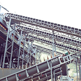 Belt conveyor series for coal industry