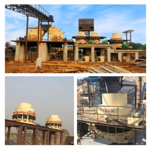 PYB/PYZ/PYD Series Cone Crusher For Metallurgy Construction Site and Building Industry