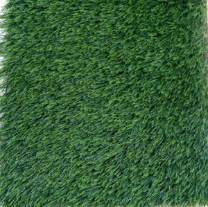 Comfortable feeling synthetic lawn with C shape yarn