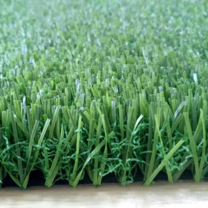 High density artificial lawn with 3 tones for landscaping