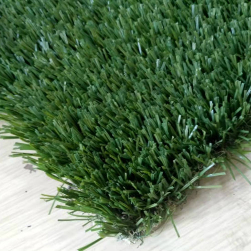 S shape good quality synthetic grass for landscaping and recreation