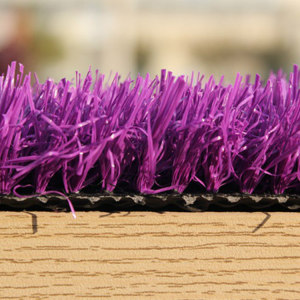 Rainbow artificial turf for playground