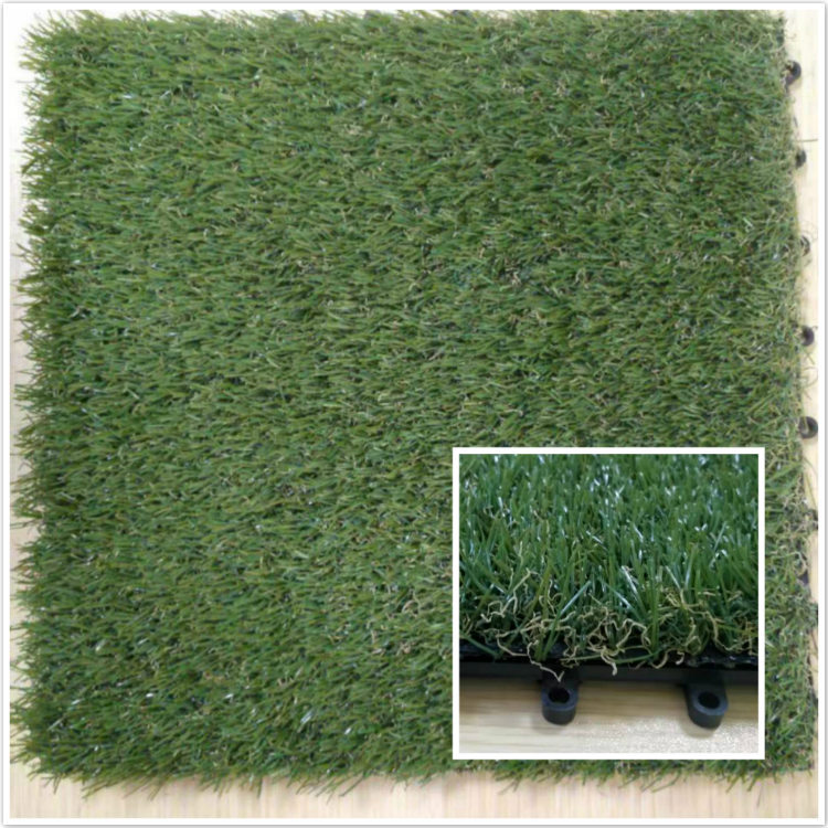 35mm Artificial Landscaping Grass with Plastic Bottom