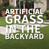 Is it a good idea to put artificial grass in backyard?