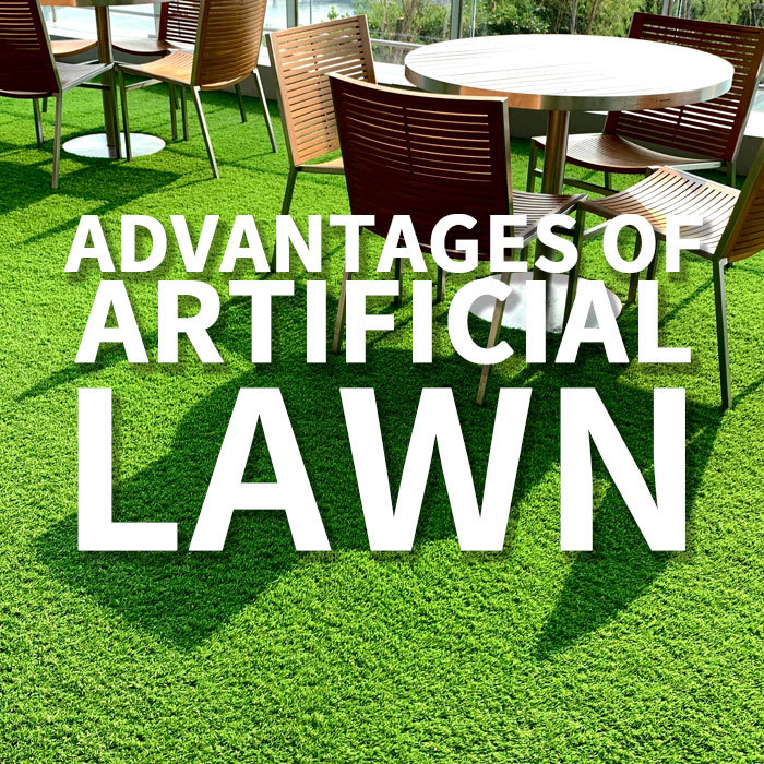 What are the advantages of artificial grass?