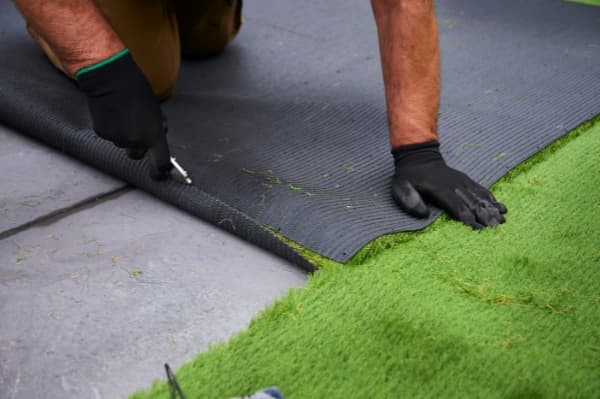 install artificial grass