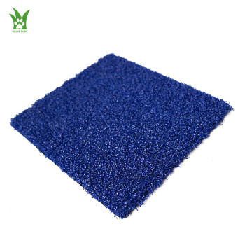 Wholesale Customized 15MM Blue Artificial Gym Turf | Rainbow Gym Grass | Sled Track Turf Factory