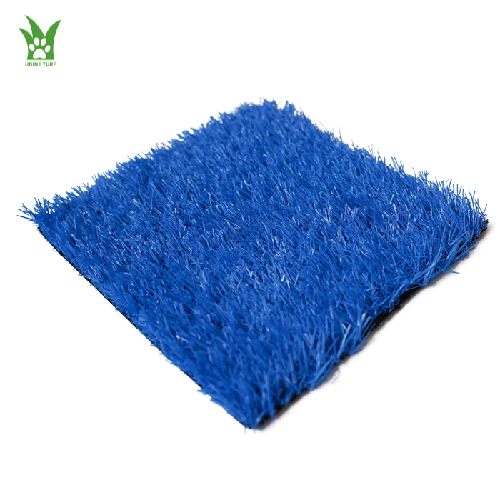 20 мм синяя искусственная трава для ландшафтного дизайна