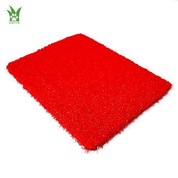 Wholesale 15MM Red Gym Turf Flooring | Gym Artificial Sled Track Turf | Home Gym Turf Supplier