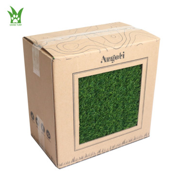 Wholesale 25MM Artificial Turf Tiles | Interlocking Synthetic Grass Tiles | Fake Turf Tiles Supplier