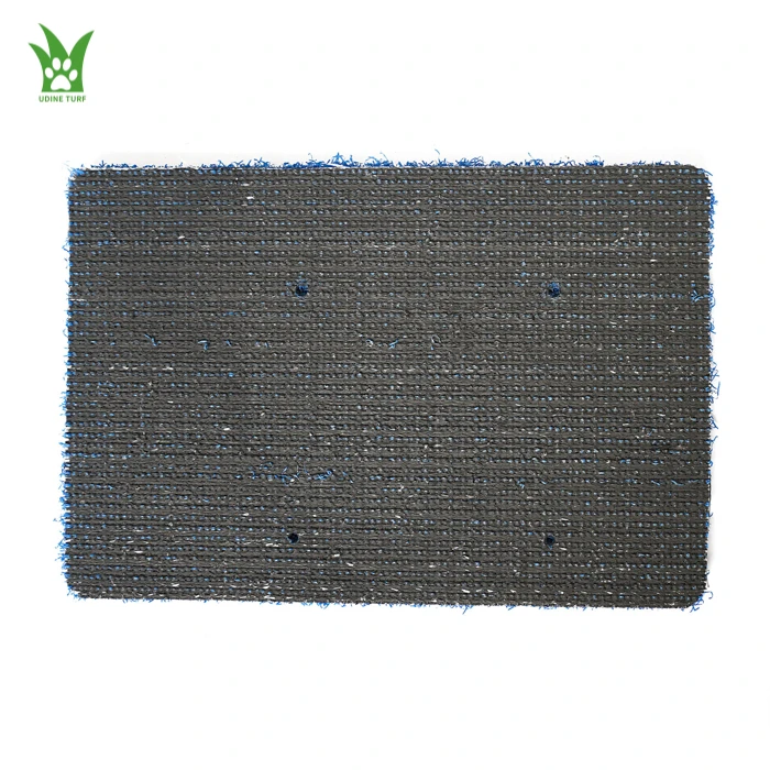 respaldo de césped de golf azul