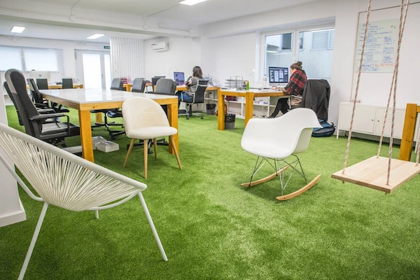 office artificial grass