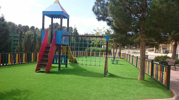 school artificial grass