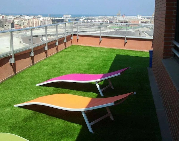 Balconies artificial grass