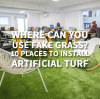 Where can you use fake grass? 10 places to install artificial turf？