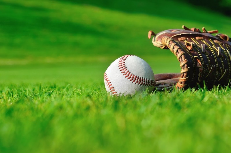 césped artificial de béisbol
