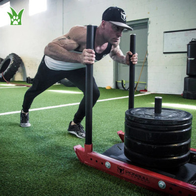 Bespoke Gym Turf Rolls | Turf Gym Flooring | Red Gym Turf Supplier