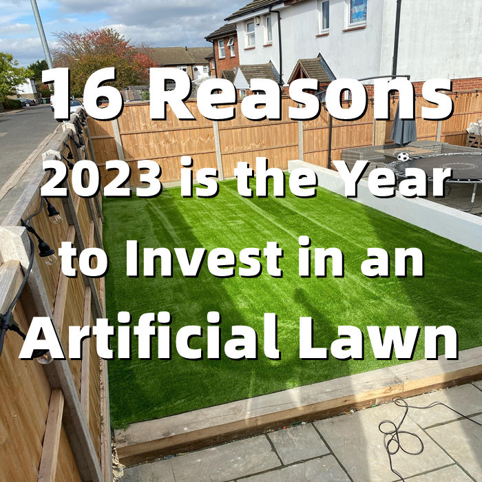 16 razones por las que 2023 es el año para invertir en un césped artificial