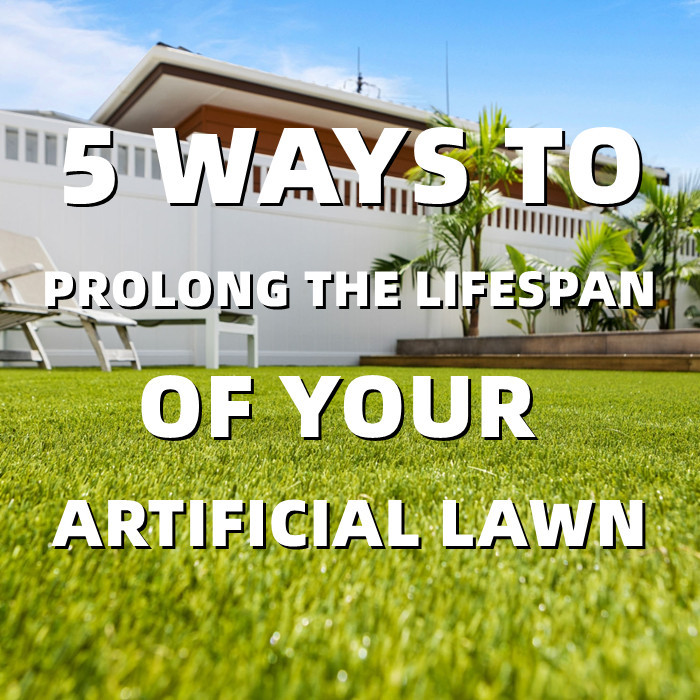 人工芝の寿命を延ばす 5 つの方法