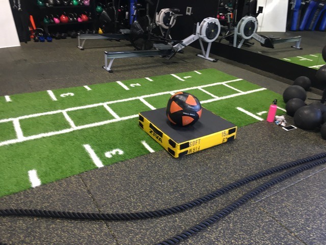 Use the gym turf in your gym