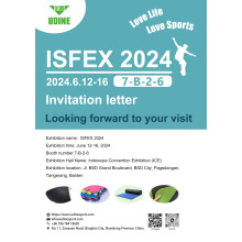 Qingdao Udine Rubber Plastic Company will attend 2024 Indonesia Sport Facility Expo