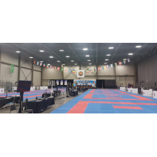 Our EVA tatami mat are used in WUKF Karate Championships