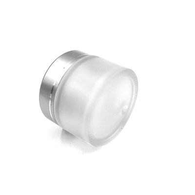 Recycled Fosted Glass Cosmetic Jar