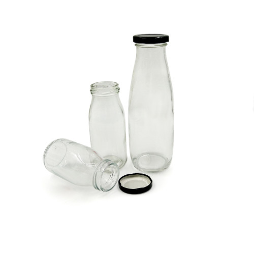 Milk Glass Bottle