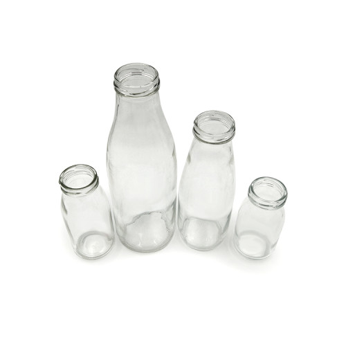 Milk Glass Bottle