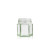 Hexagon Mini Glass Honey Jar