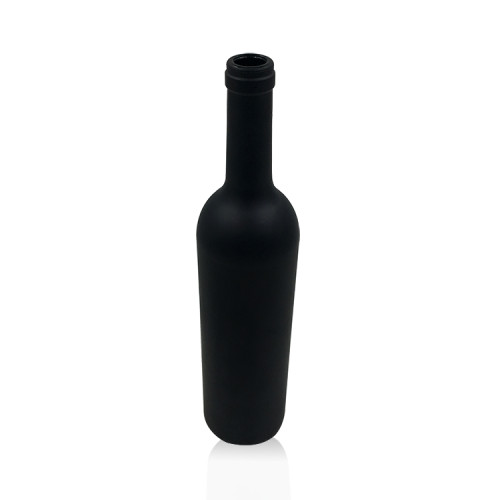Botella de vino de cristal