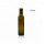 Botella de vidrio de aceite de oliva