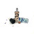 Perfume Glass Spray Bottle with electroplate cap