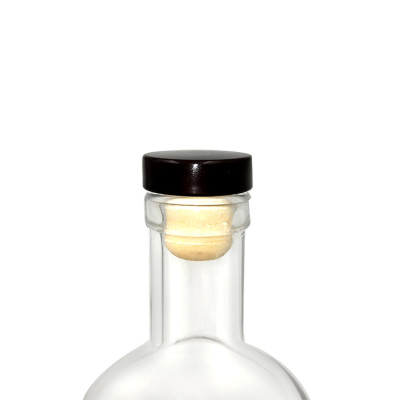 Forma de T corchos de vino sintéticos para botella de licor.