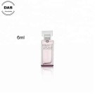 Tamaño de muestra 6 ml probador botella de vidrio de perfume