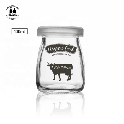Yogurt Glass Jam Pudding Jar