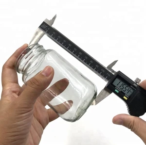 Glass Panelled Jar