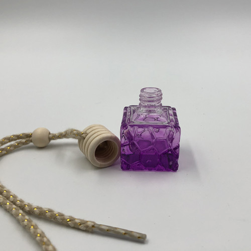 Botella de cristal del difusor del coche del perfume