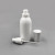 120ml 4oz opaque white glass cosmetic lotion bottle with sprayer