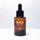 30ml Flat Shoulder Cylinder Glass Dropper Bottles | Amber Serum Glass Bottles with Black Dropper Caps