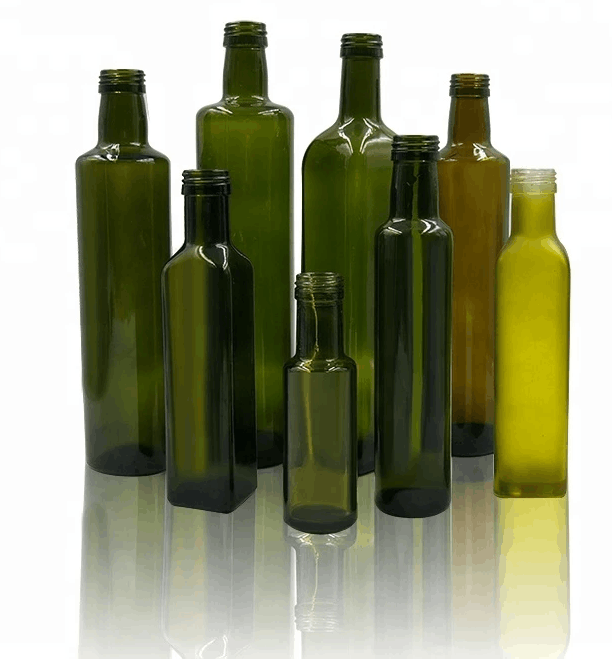 Olive oil glass bottle | Glass Kitchen Bottle