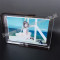 2019 customized frameless acrylic photo frame wholesale