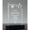 Customized Shape Engraving Acrylic Awards Acrylic Trophy