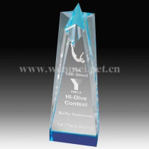 2019 Customized Shape  Acrylic Awards Acrylic Trophy