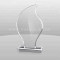 2019 Customized Shape Engraving Acrylic Awards Acrylic Trophy
