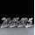 Acrylic digital alphabet crystal Trophy medal employee award competition Anniversary business gift souvenir