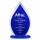 High quality transparent trophy acrylic