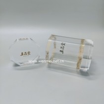 Luxury Custom Acrylic Bird's Nest Packing Box/Display Box/Plexiglass Food Storage Box